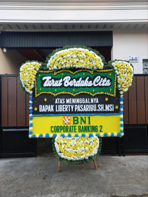 Papan Bunga Duka di Ponggok