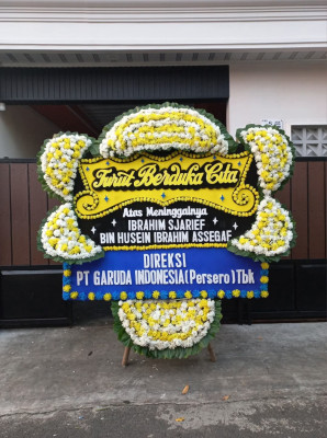 Papan Bunga Duka di Ponggok