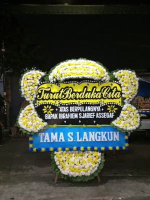 Papan Bunga Duka di Ponggok