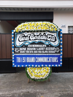 Papan Bunga Duka di Ponggok